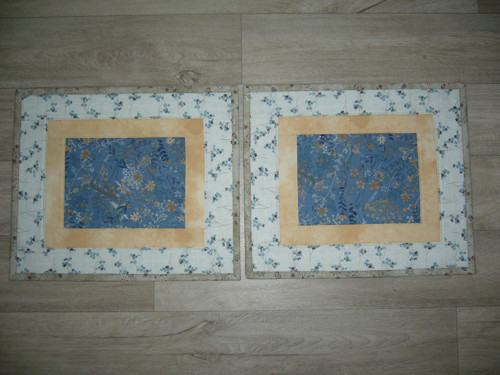 Prostírání - modré kytičky — foto 3