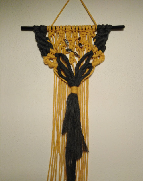 Macramé dekorace na zeď — foto 3