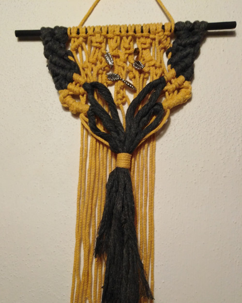 Macramé dekorace na zeď — foto 2