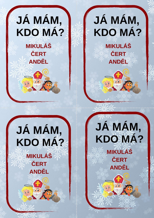 Já mám, kdo má? Mikuláš, čert a anděl — foto 2