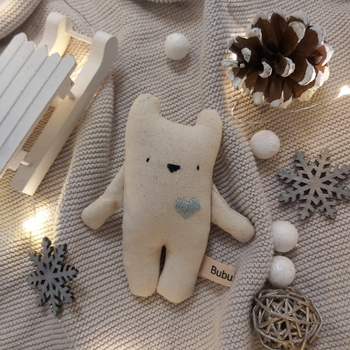 Tiny Bubu Bear Blue Heart — foto 6