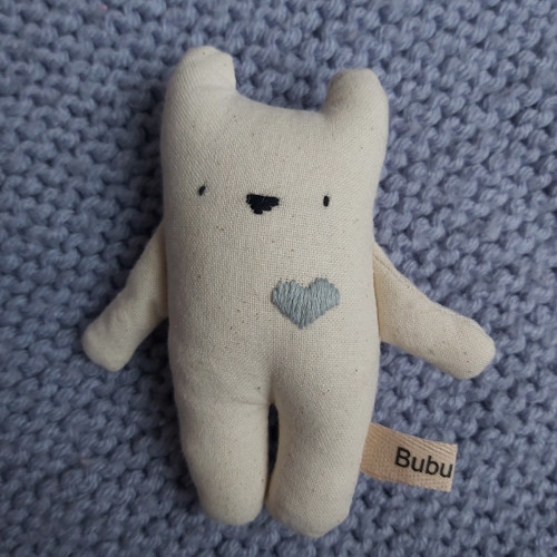 Tiny Bubu Bear Blue Heart — foto 2