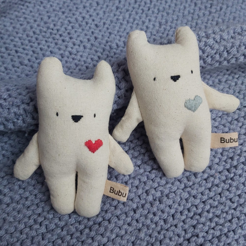 Tiny Bubu Bear Blue Heart — foto 4