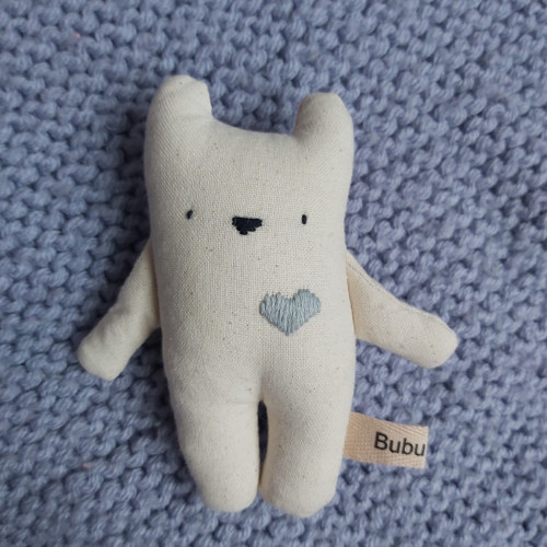 Tiny Bubu Bear Blue Heart — foto 3