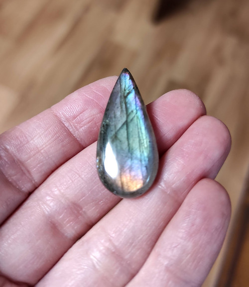 Labradorit, ID 2737, 33x15 mm — foto 4