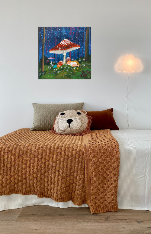 Muchomůrkové dětičky - 30x30cm — foto 4