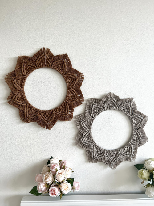 Macrame mandala L (36cm) — foto 2