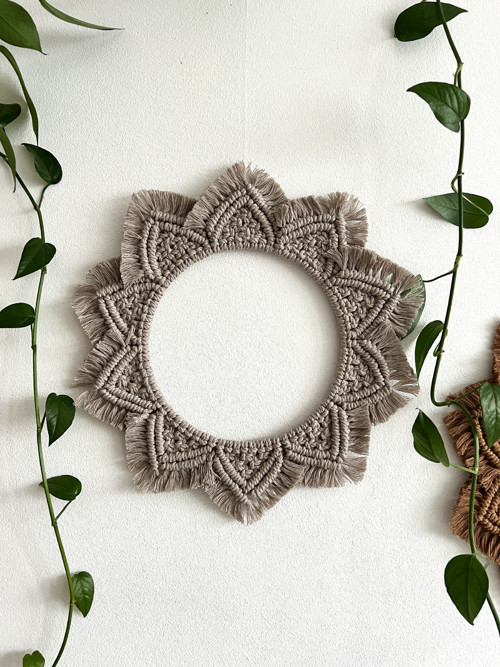 Macrame mandala XS (18cm) — foto 2