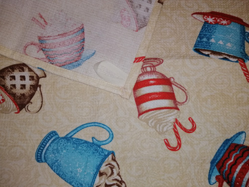 Vaflová utěrka hrnečky — foto 3