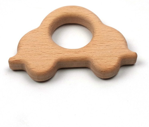 Dřevěné kousátko - autíčko 8cm (1ks) — foto 2