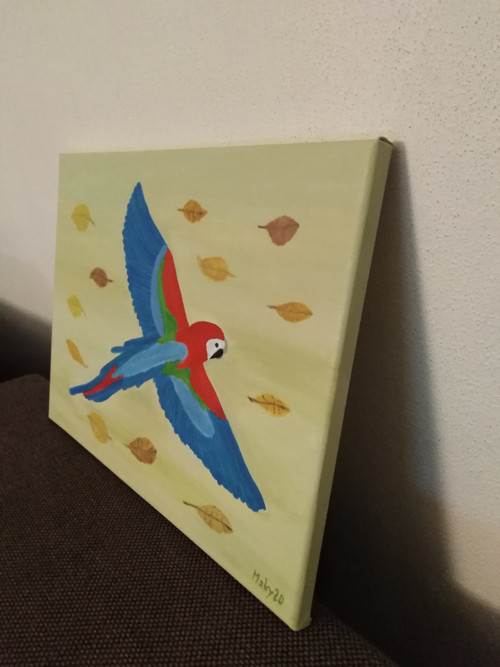 Originální obraz Volný let 40x30 cm — foto 2