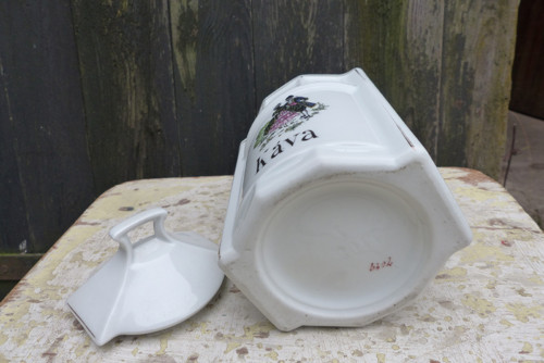 Káva...porcelánová dóza — foto 4
