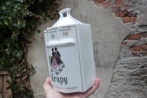Krupy...porcelánová dóza — foto 2
