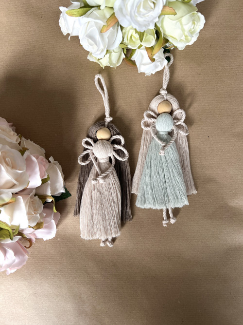 Macrame andělíček — foto 2