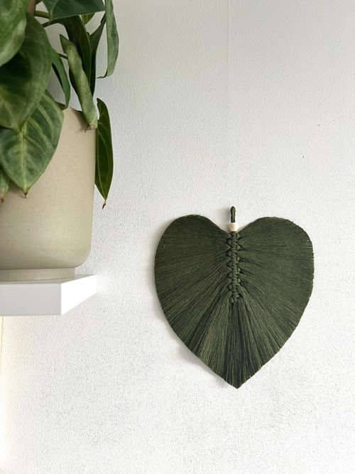 Macrame lístek L — foto 2