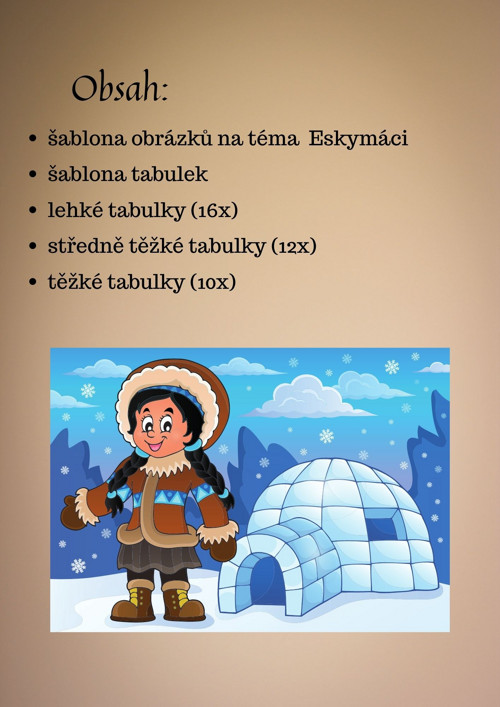 Eskymáci, prostorová orientace — foto 5