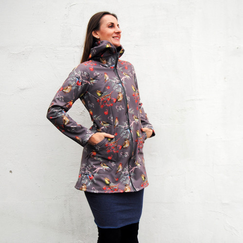 "Ptáčci"...kabátek softshell — foto 2