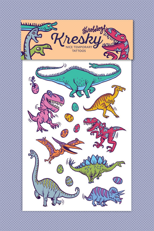 Dočasné tetovačky - Dinosaury (28) — foto 4