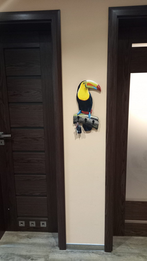 Tukan jako věšák — foto 3