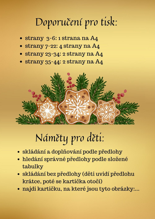 Perníčky, prostorová orientace — foto 2