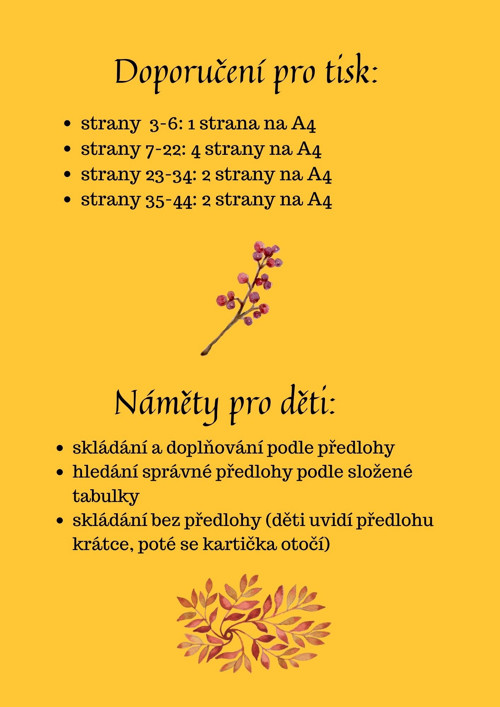Podzim v lese, prostorová orientace — foto 2