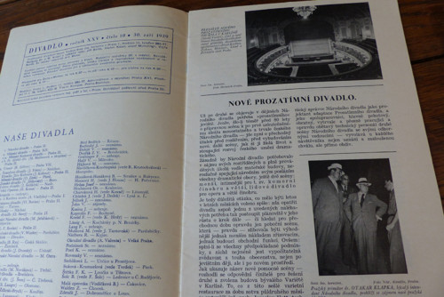 Divadlo ...časopis 10/1939 — foto 4