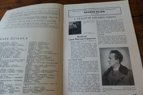 Divadlo ...časopis 7/1940 — foto 3