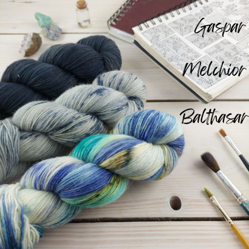MELICHAR - ručně barvené merino — foto 6
