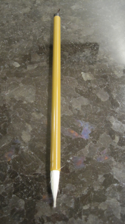 Kaligrafický štětec M šedý — foto 2