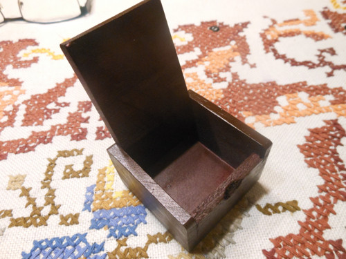 Dřevěná šperkovnička, krabička — foto 2