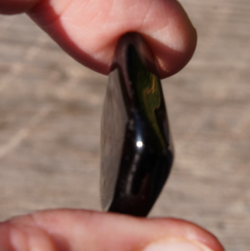 Obsidián kouřový (28 mm) J8568 — foto 2