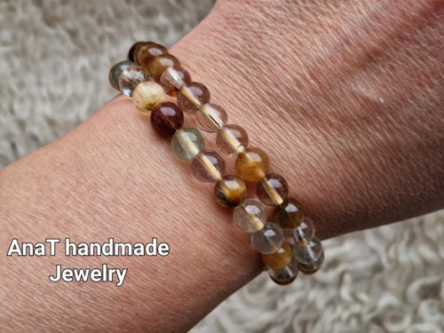 Wrap náramek rutil — foto 3
