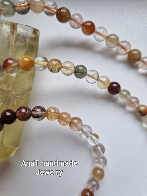 Wrap náramek rutil — foto 6