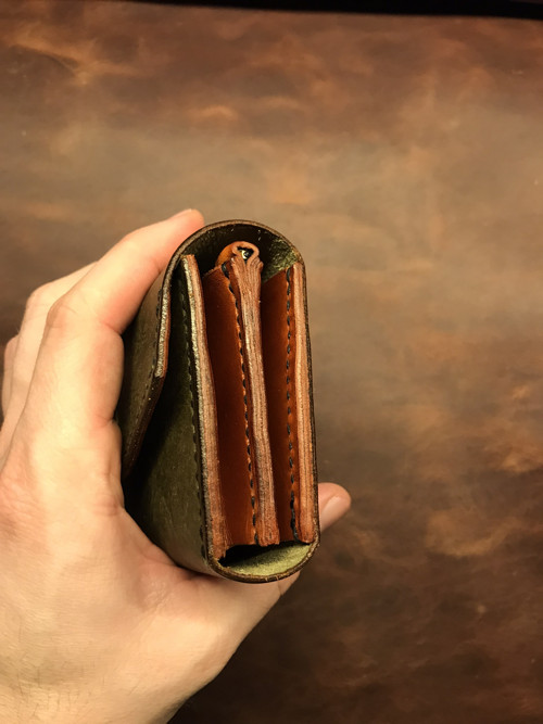 Dámská mini tmavě zelená — foto 3