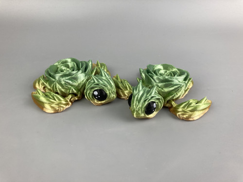 Růžičková želva - 10cm, 3D tisk — foto 4