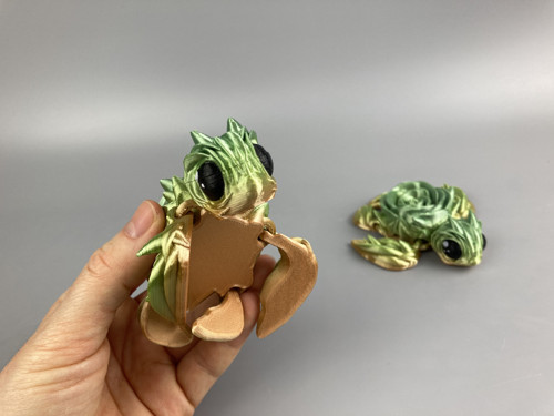 Růžičková želva - 10cm, 3D tisk — foto 3