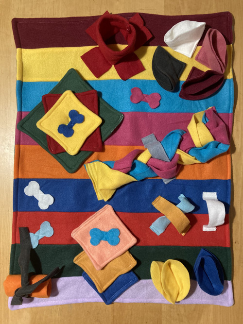 Čmuchací dečka/kobereček - 55x74cm — foto 4