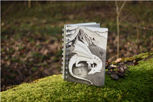 Notes větší Bílý drak — foto 2