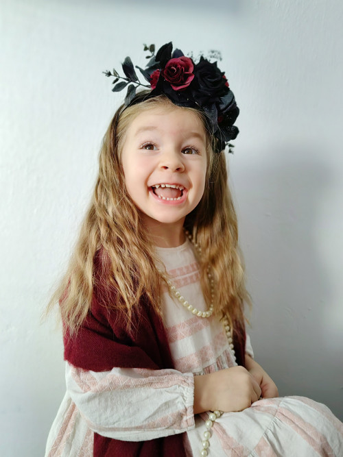 Dětská FRIDA čelenka "láska ve tmě" — foto 2