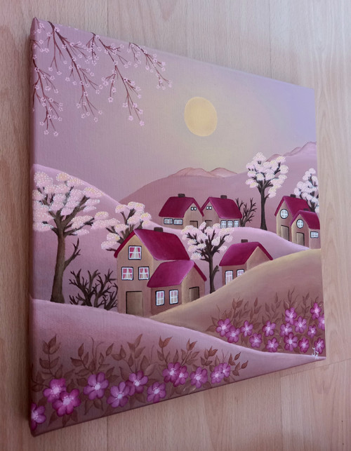 V růžovém snu, 30x30 — foto 2
