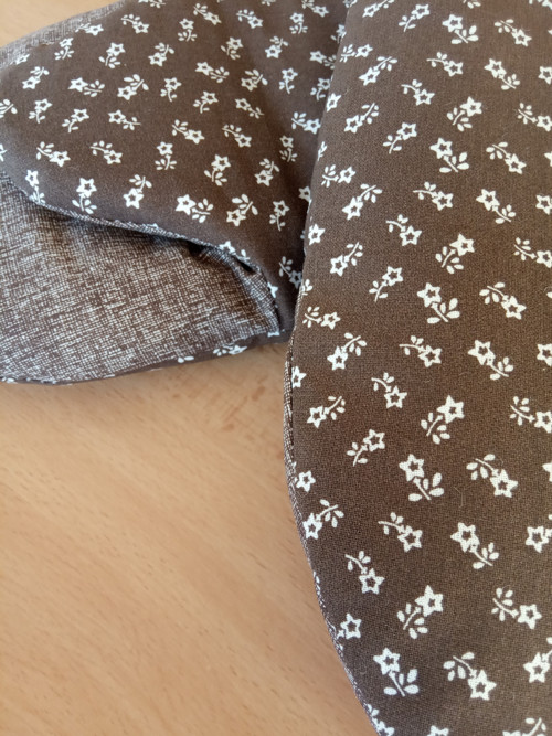 Kuchyňské rukavice - Čokoláda s kvítky — foto 2