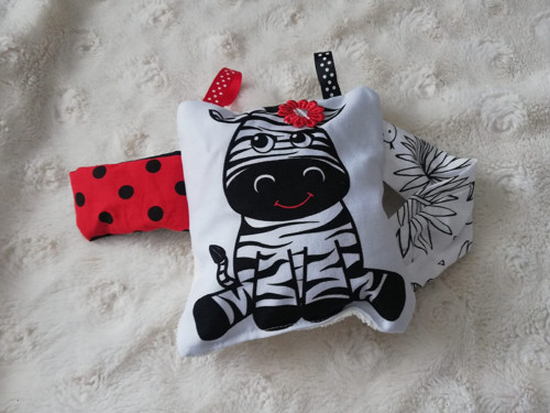Hmatová hračka lev,zebra,medvídek — foto 2