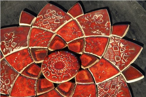 Mandala z keramických komponentů 26 — foto 2