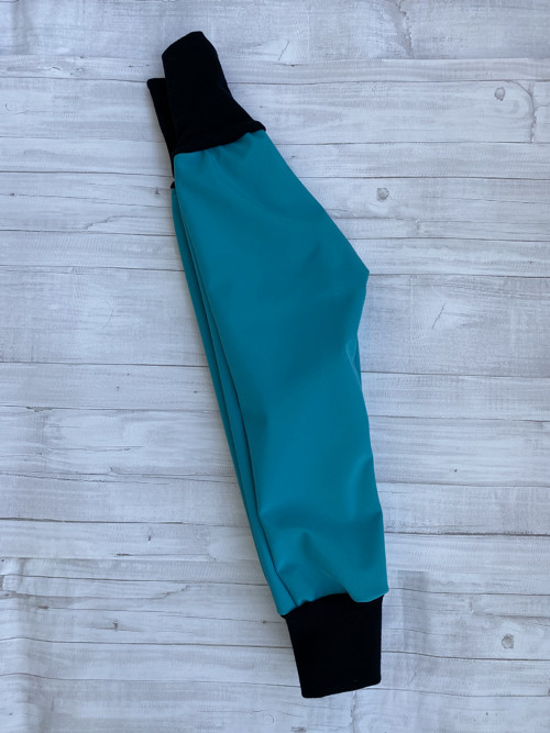 Softshell kalhoty Basic petrolej VEL. 86-140 — foto 2