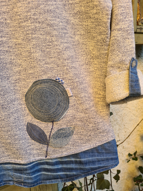 Pro milovnice denimu, mikina vel.L — foto 2