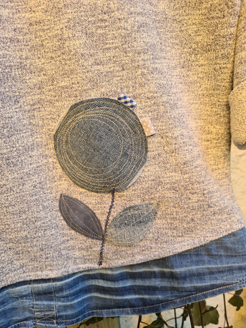 Pro milovnice denimu, mikina vel.L — foto 4