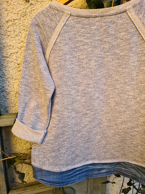 Pro milovnice denimu, mikina vel.L — foto 5