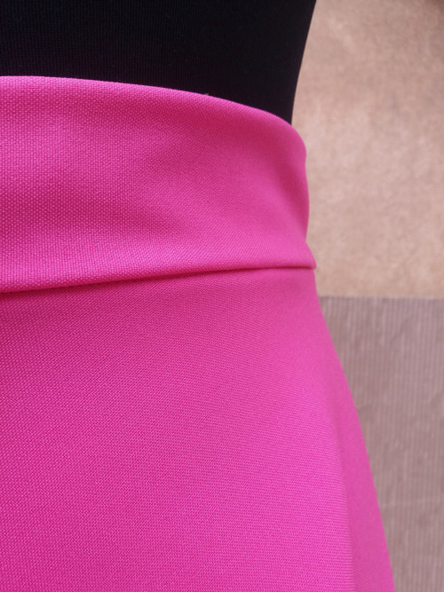 Půlkolová Sukně - Magenta — foto 5