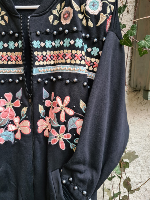 Boho mikina, vel.XL — foto 5