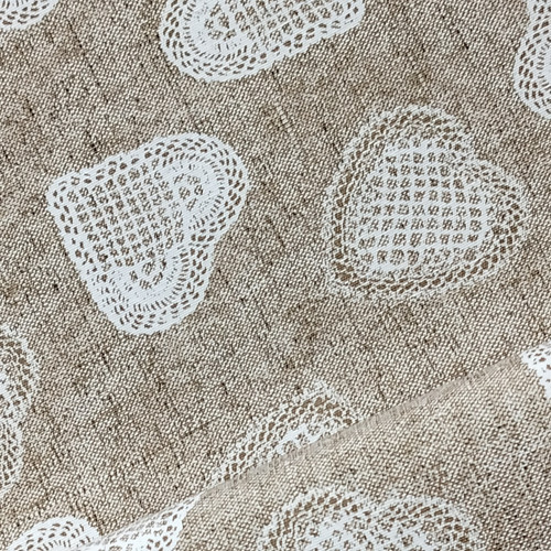 Venkovská srdíčka - látka — foto 4